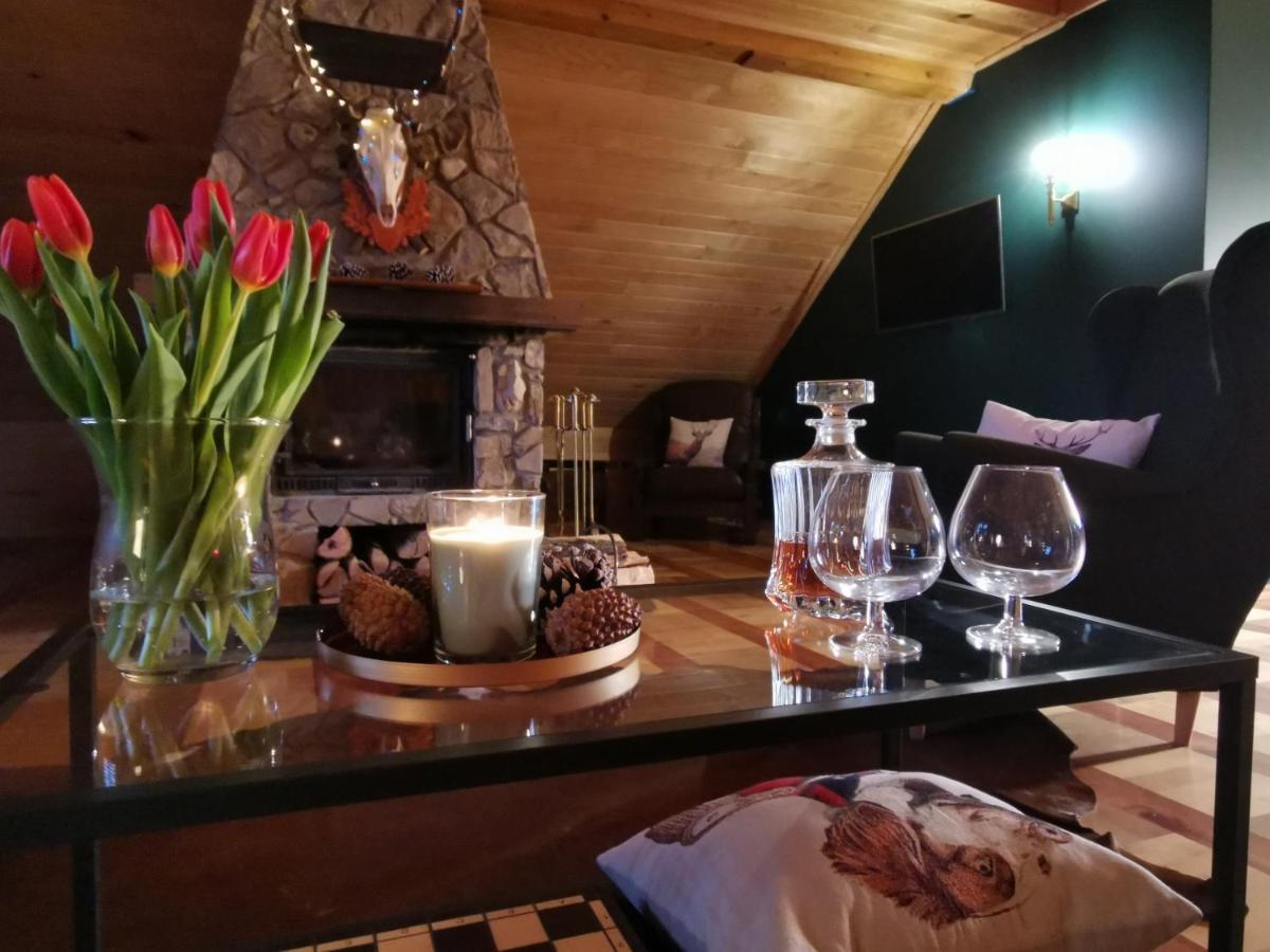 Osrodek Volfcamp Kwaszenina Apartman Arłamów Kültér fotó
