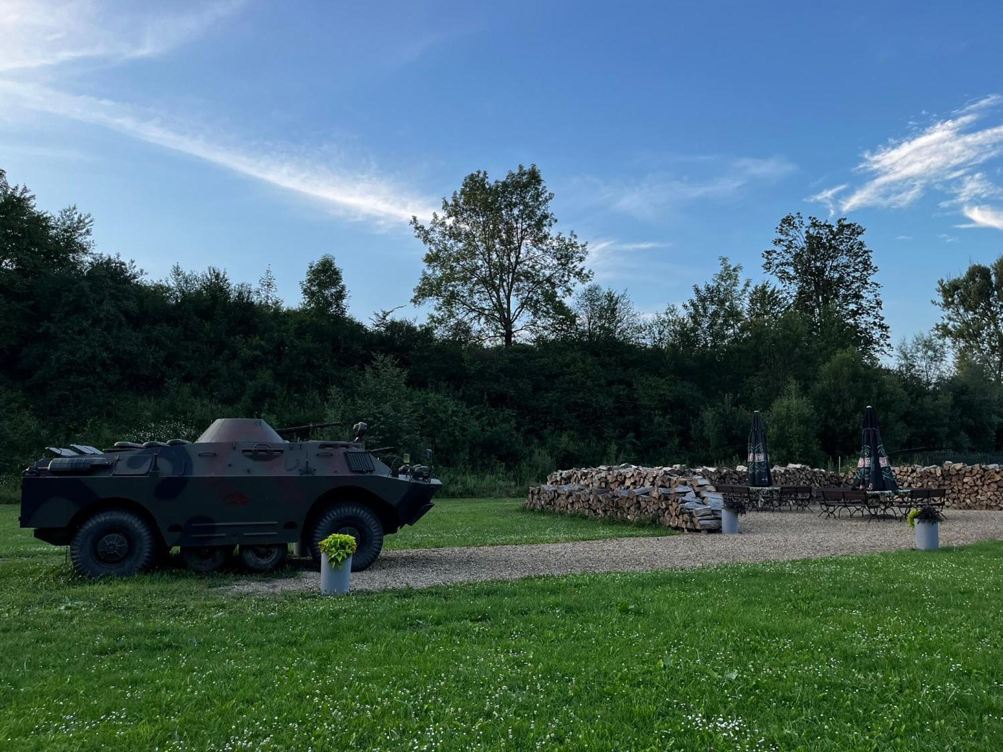 Osrodek Volfcamp Kwaszenina Apartman Arłamów Kültér fotó